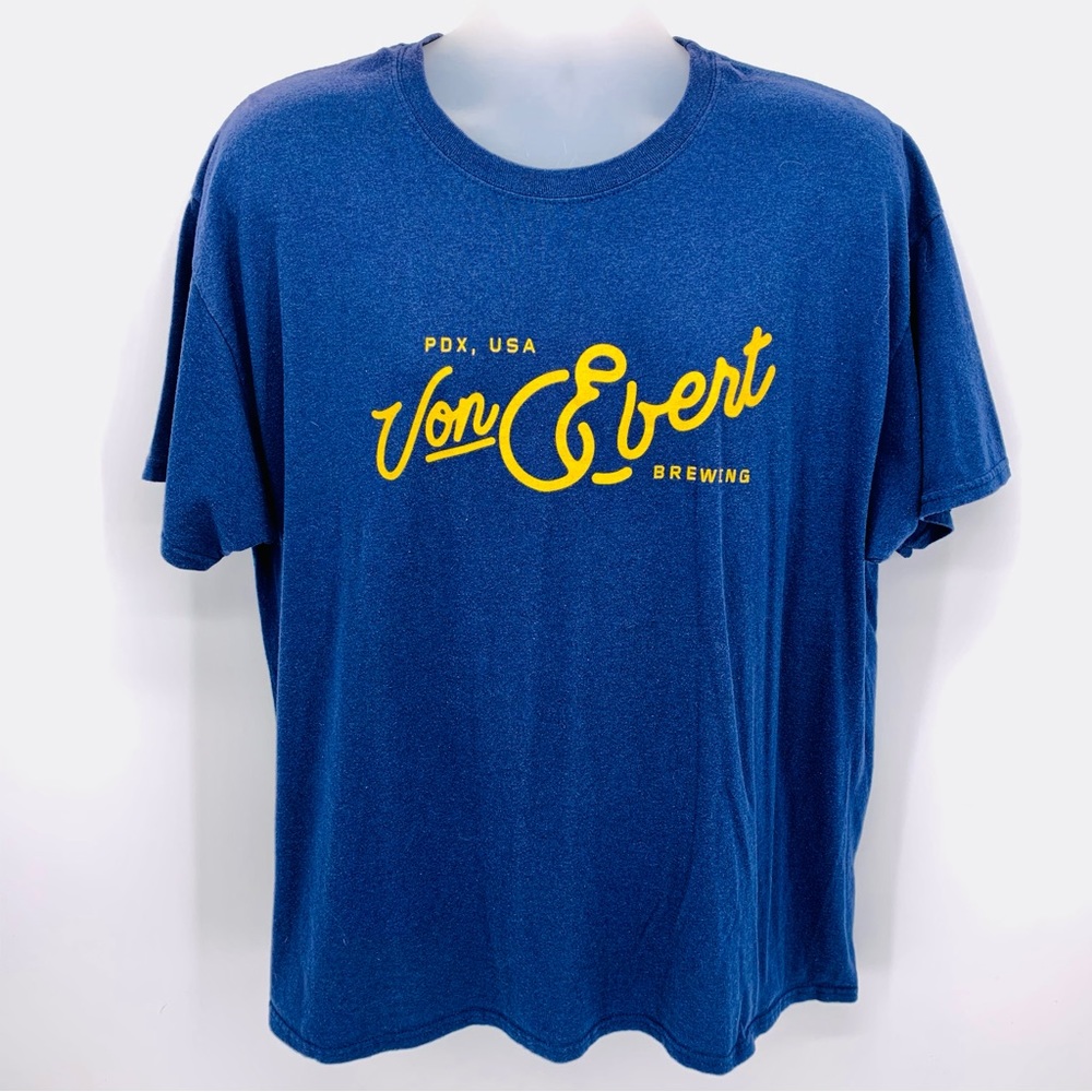Von Eberts Brewing T-Shirt Mens Size XL
